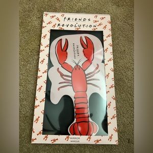 Friends X Revolution lobster mirror new pink /red